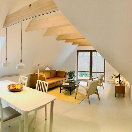 Moorblick! Grosse Dachwohnung Mit Kamin Und Sauna Leck Exteriör bild