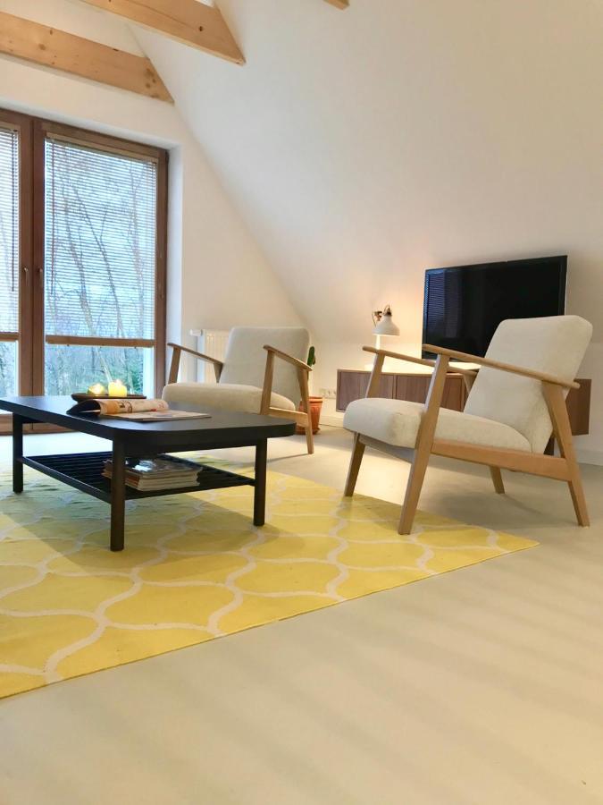 Moorblick! Grosse Dachwohnung Mit Kamin Und Sauna Leck Exteriör bild