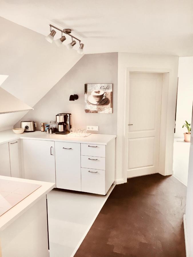 Moorblick! Grosse Dachwohnung Mit Kamin Und Sauna Leck Exteriör bild