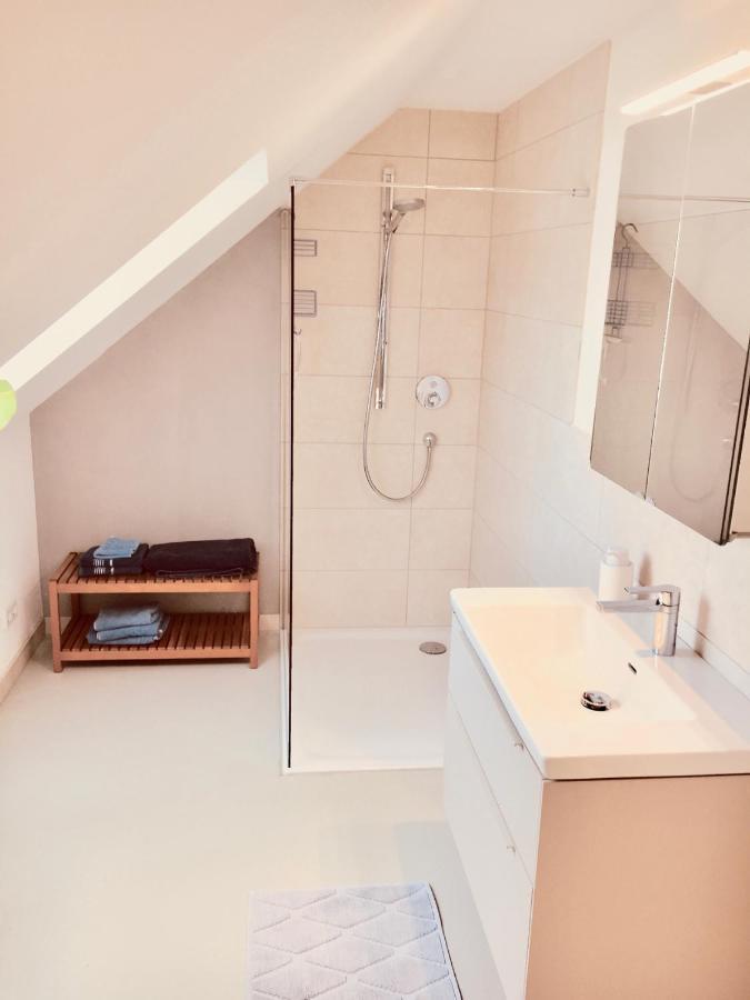 Moorblick! Grosse Dachwohnung Mit Kamin Und Sauna Leck Exteriör bild
