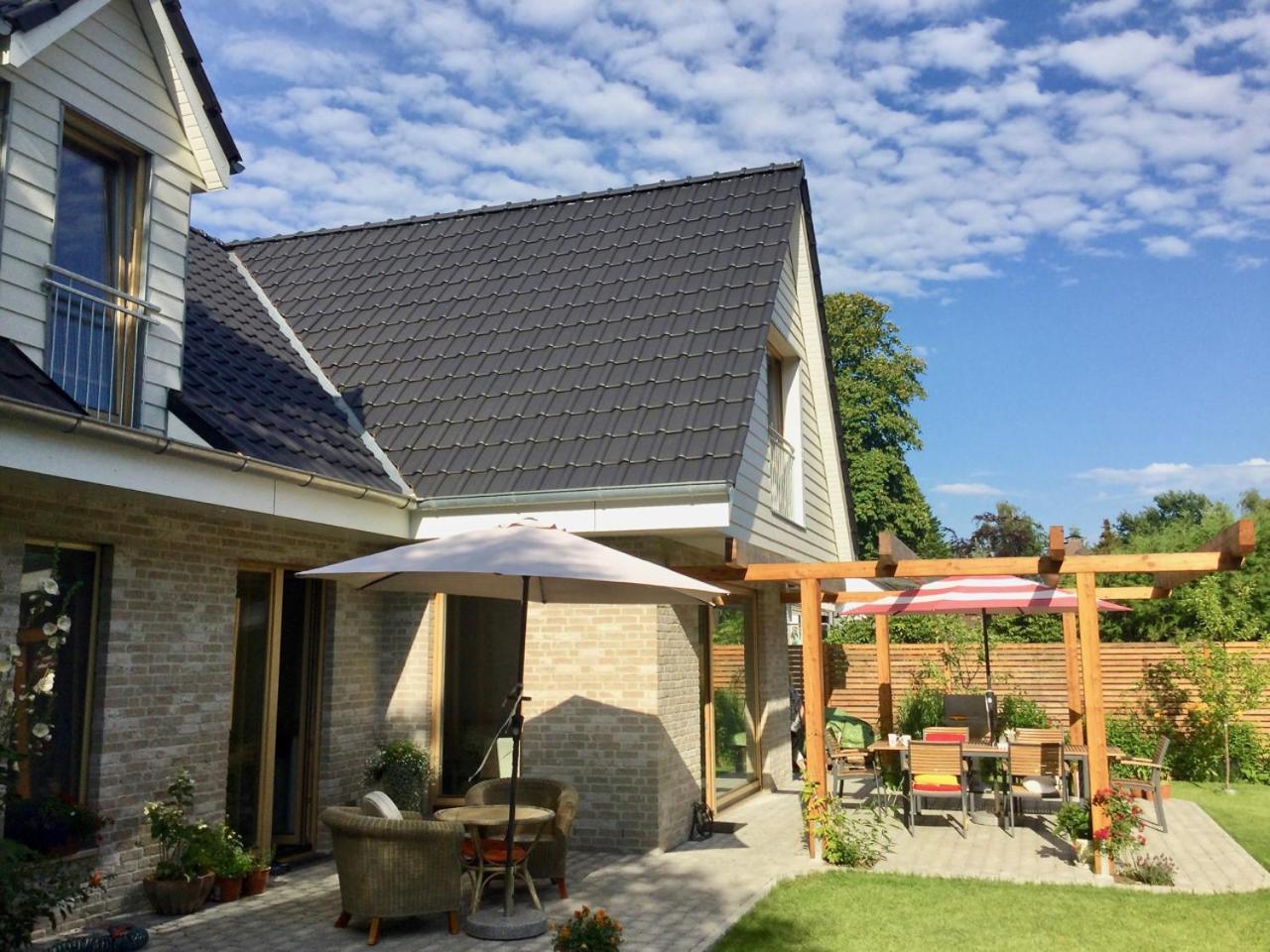 Moorblick! Grosse Dachwohnung Mit Kamin Und Sauna Leck Exteriör bild